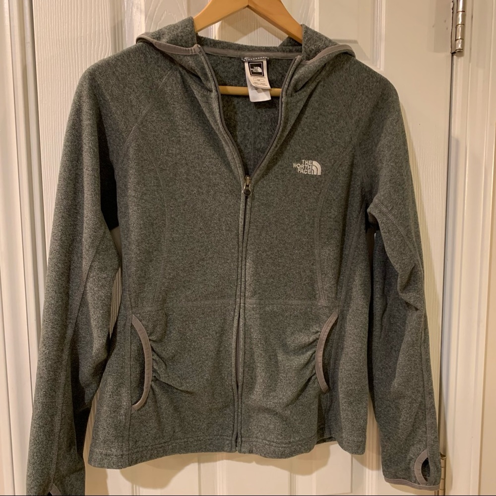 The North Face Grey women fleece sweater